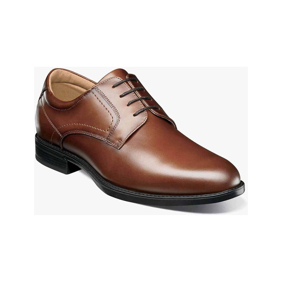 Florsheim Comfortech - Midtown Waterproof Plain Toe Oxford - Cognac