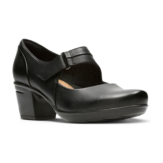 Clarks Ortholite - Emslie Lulin - Black - Footwear