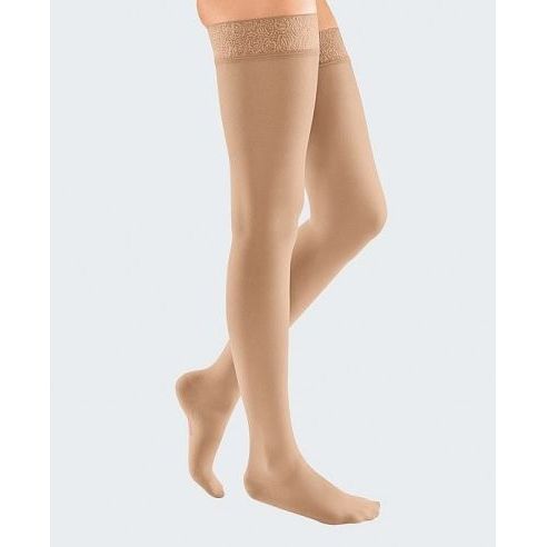 Mediven - Elegance Thigh High Dot - Extra Wide - 30-40mmHg - Compression Stockings