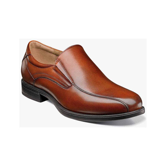 Florsheim Comfortech- Midtown Bike Toe Slip On - Cognac