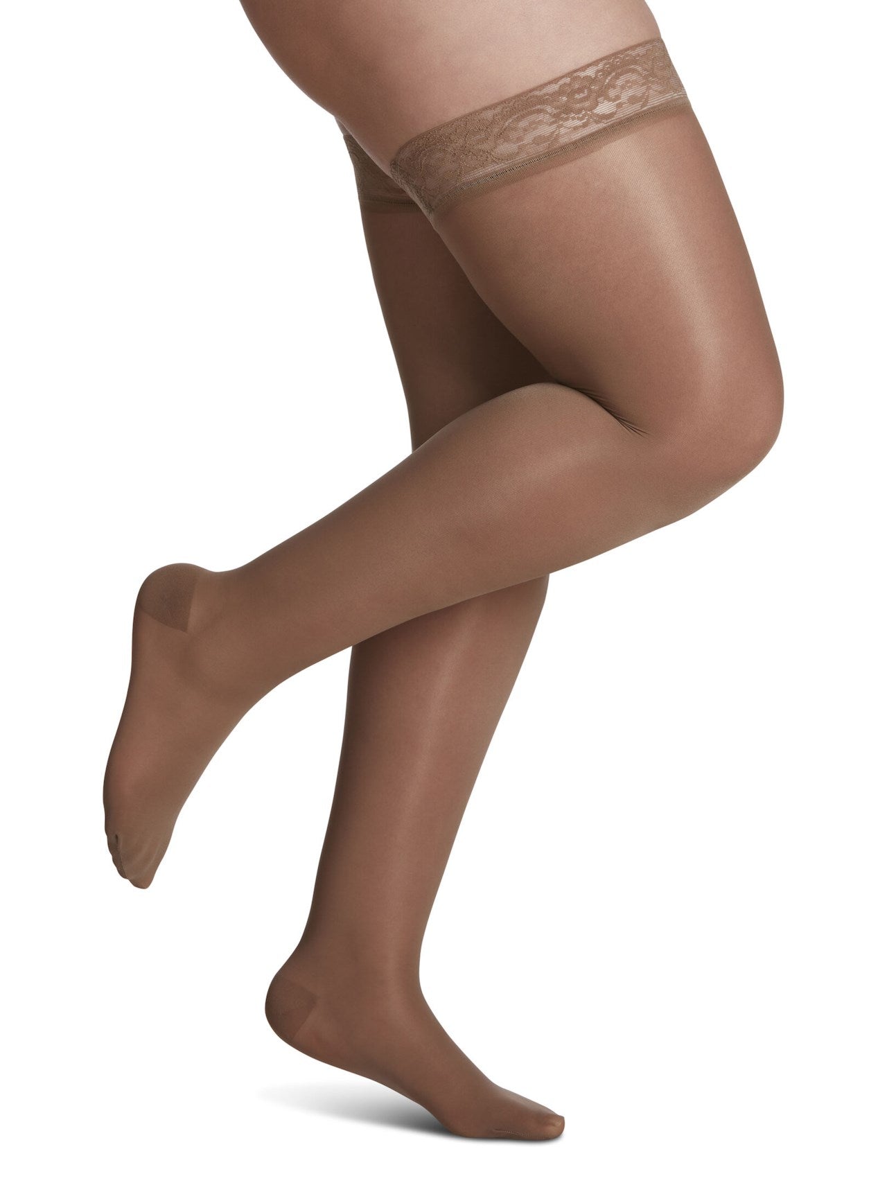 Sigvaris - Sheer - Thigh High Lace - 20-30mmHg - Compression Stockings